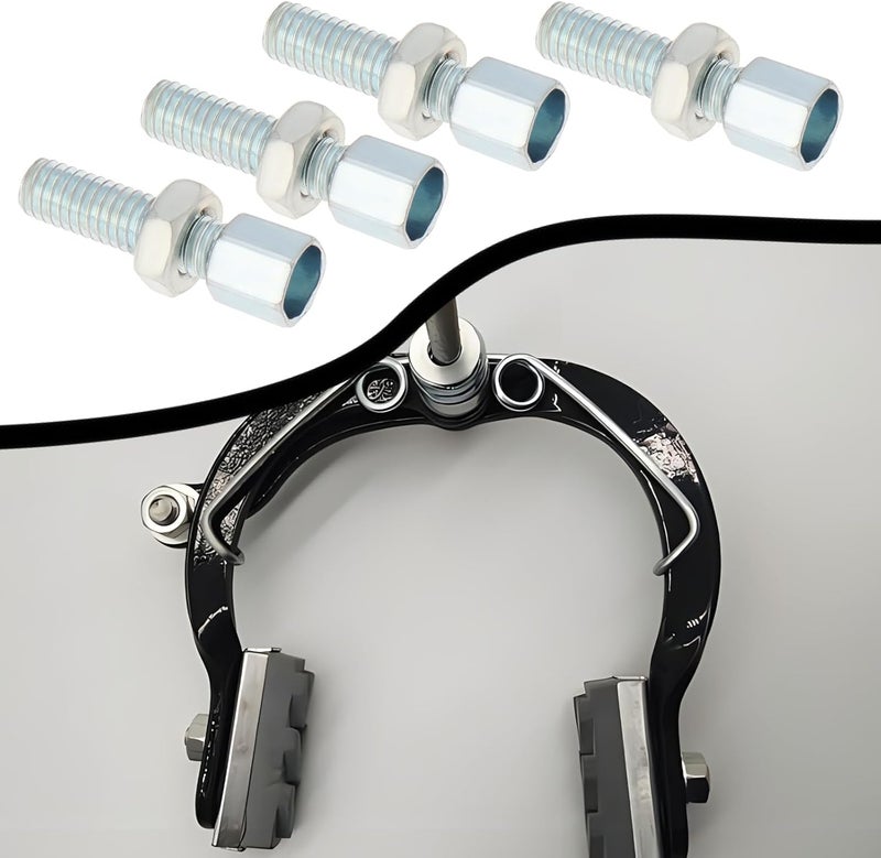 OTOTEC 10PCS M6 x 20mm Throttle Cable Adjusting Bolt Brake Cable Adjuster Screw Throttle Cable Adjustment Screw with Nut for Bicycle - Image 2